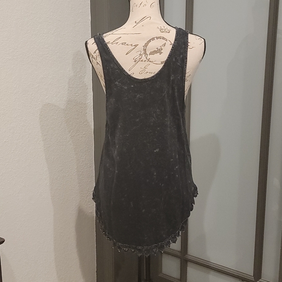 Nomad Dreamer Desert Cactus Tank Lace Trim - Picture 4 of 6